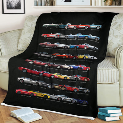 Vette Collection Art Fleece Blanket