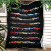 Vette Collection Art Fleece Blanket