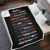 Mustang Collection Art Fleece Blanket