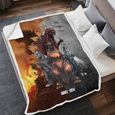 Godzilla Collection Art Fleece Blanket