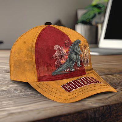 Godzilla All Over Print Baseball/Trucker Cap v.2