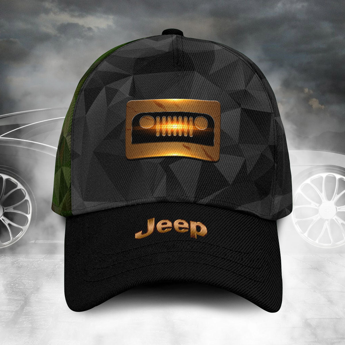 Jeep All Over Print Sports Baseball Cap