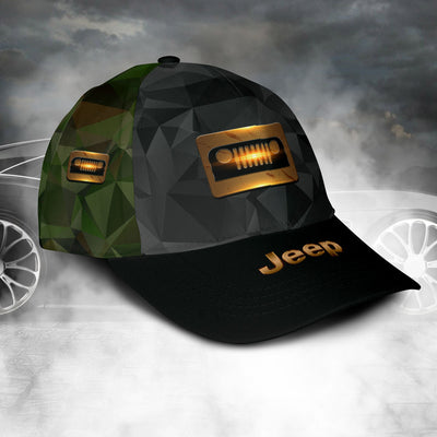 Jeep All Over Print Sports Baseball Cap