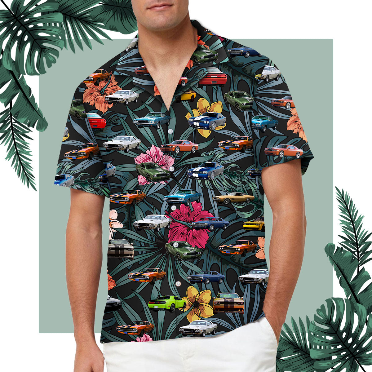 2025 Challenger Collection Hawaiian Shirt - Challenger Aloha Shirt For Beach and Summer