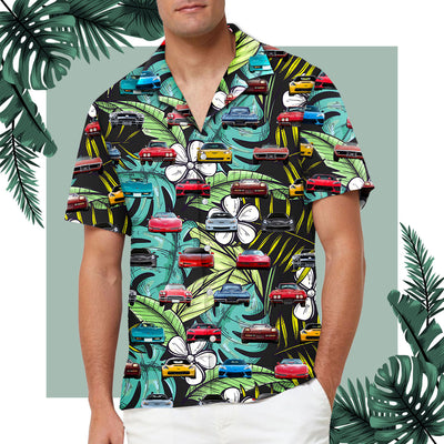 Vette Front Collection Hawaiian Shirt - CV Aloha Shirt For Beach and Summer