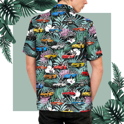 2024 Vette Collection Hawaiian Shirt - Vette Aloha Shirt For Beach and Summer