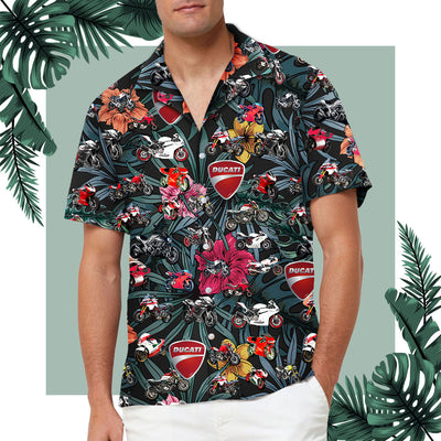 Ducati Collection Hawaiian Shirt - Ducati Aloha Shirt For Beach and Summer