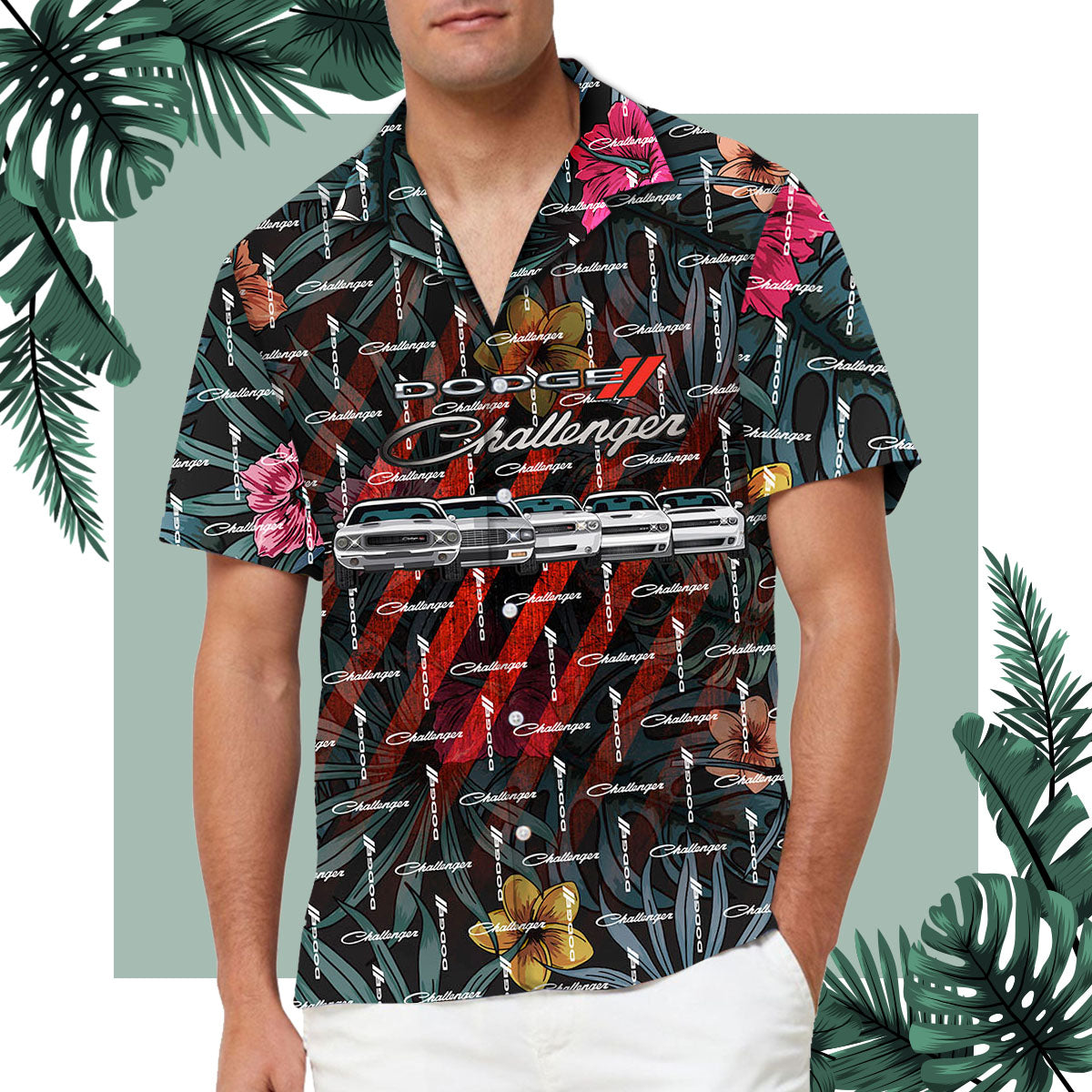 Challenger Evolution Hawaiian Shirt - Challenger Aloha Shirt For Beach and Summer