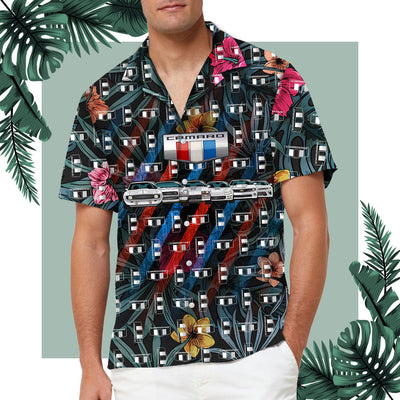 Camaro Evolution Hawaiian Shirt - Camaro Aloha Shirt For Beach and Summer