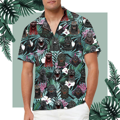 2024 Godzilla Collection Hawaiian Shirt - 2024 Aloha Shirt For Beach and Summer