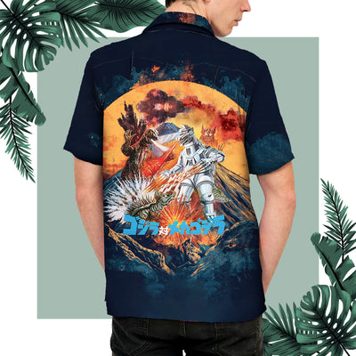 Godzilla Heisei Art Hawaiian Shirt