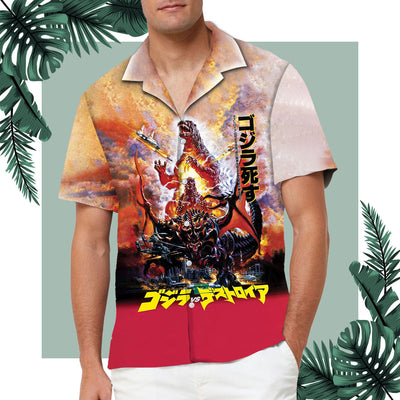 Godzilla Heisei Art Hawaiian Shirt