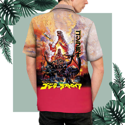 Godzilla Heisei Art Hawaiian Shirt