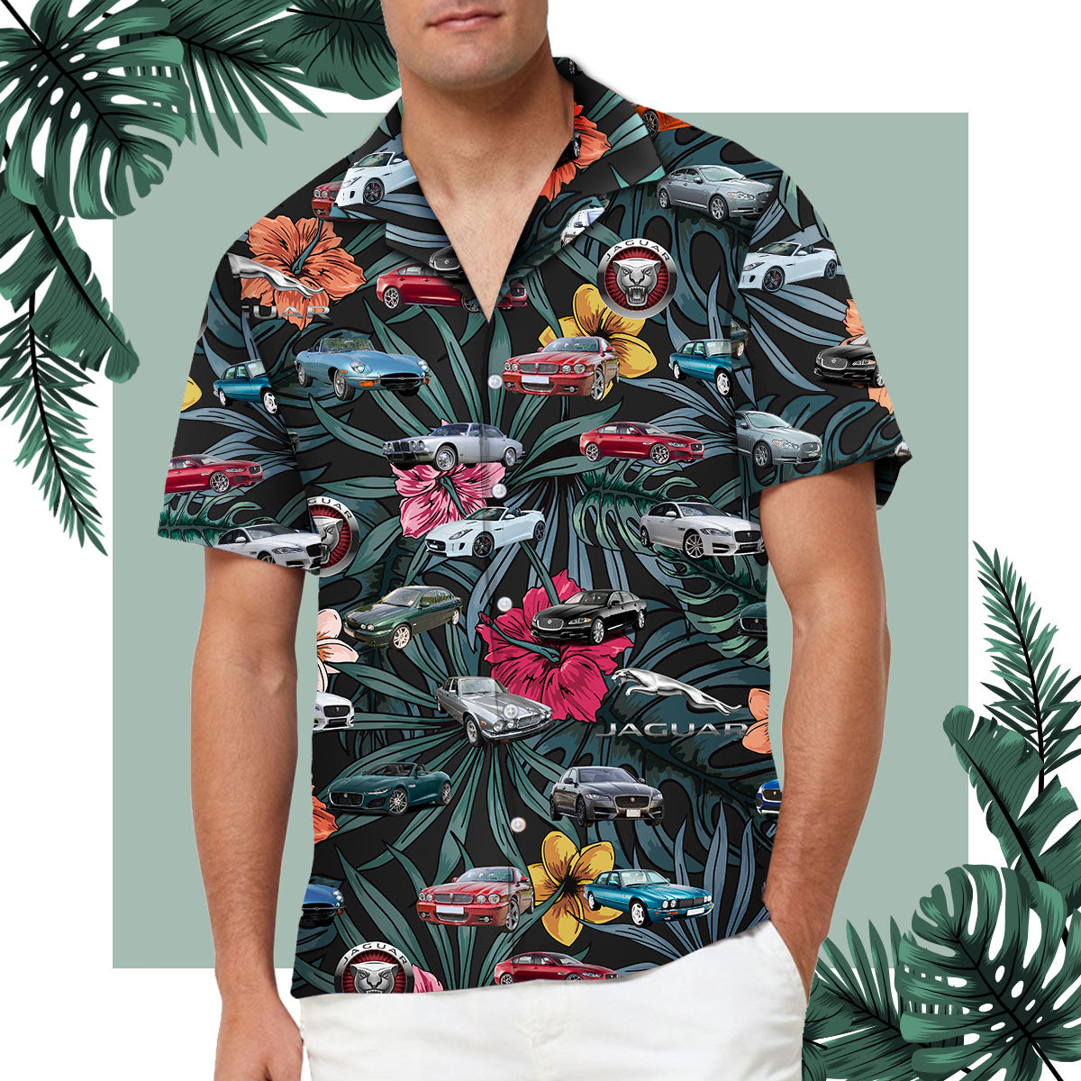 Jaguar Collection Hawaiian Shirt - Jaguar Aloha Shirt For Beach and Summer