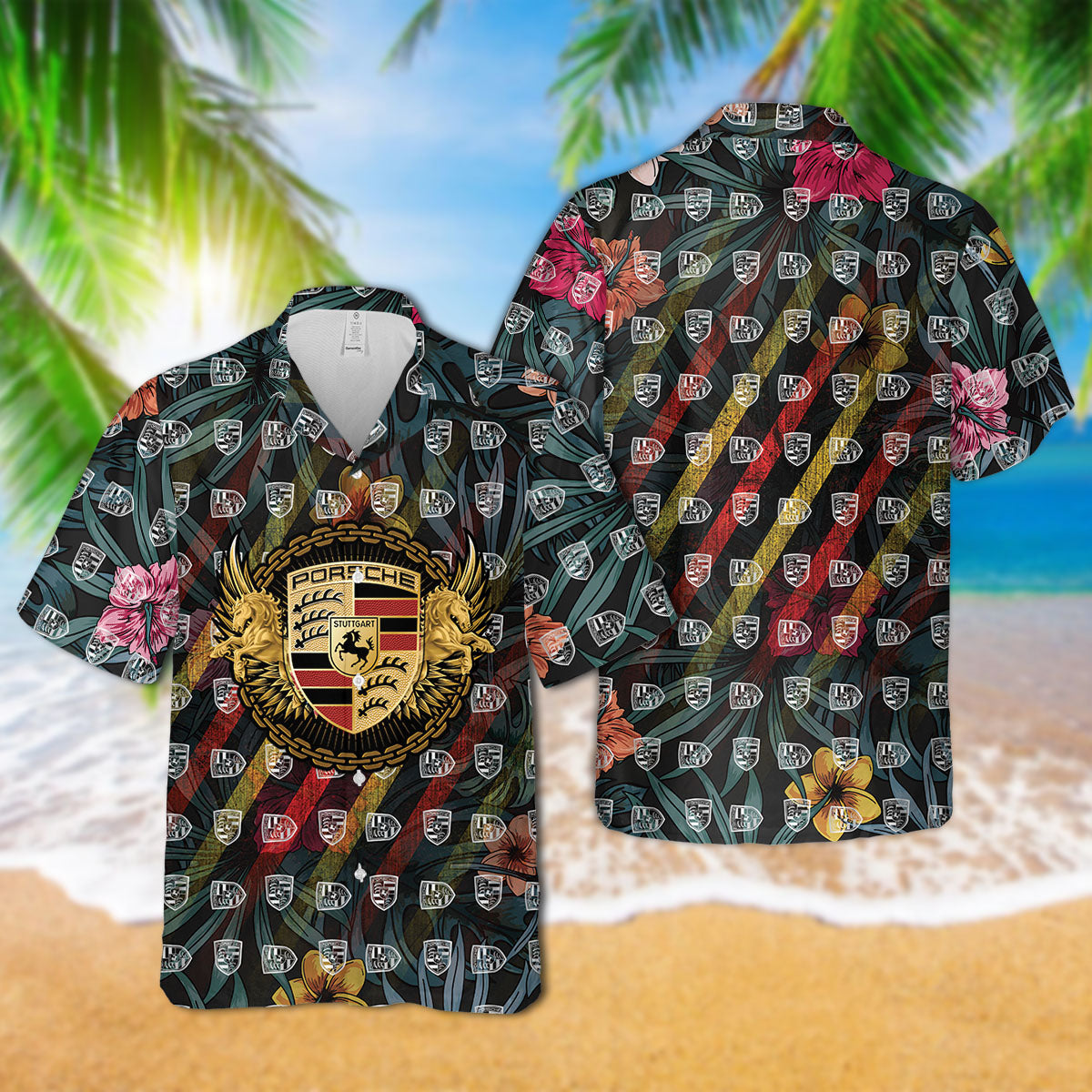911 Emblem Art Hawaiian Shirt