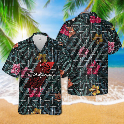 Challenger Emblem Art Hawaiian Shirt