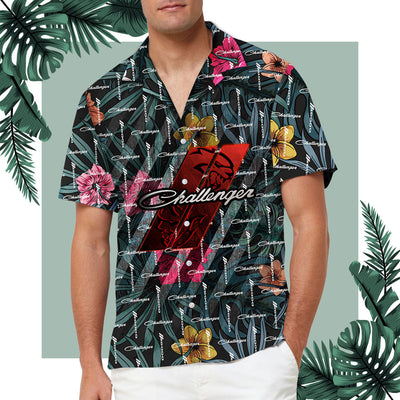 Challenger Emblem Art Hawaiian Shirt