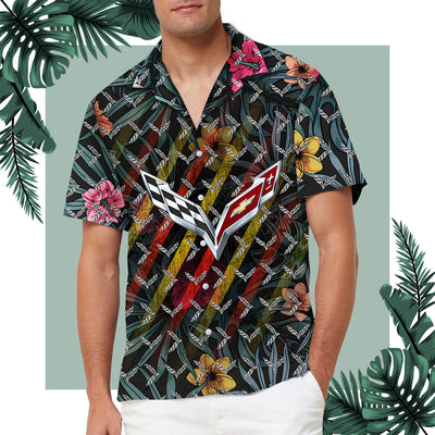 Vette Emblem Art Hawaiian Shirt