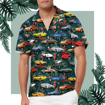 Z Collection Hawaiian Shirt - Z Aloha Shirt For Beach and Summer