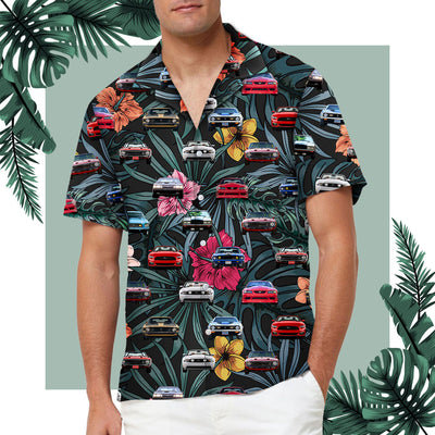 Mustang Front Collection Hawaiian Shirt - Stang Aloha Shirt For Beach and Summer