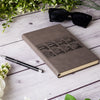 911 Front View Collection Laser Engraved Leather Journal v.2