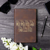Firebird/Trans Am Front View Collection Laser Engraved Leather Journal v.2