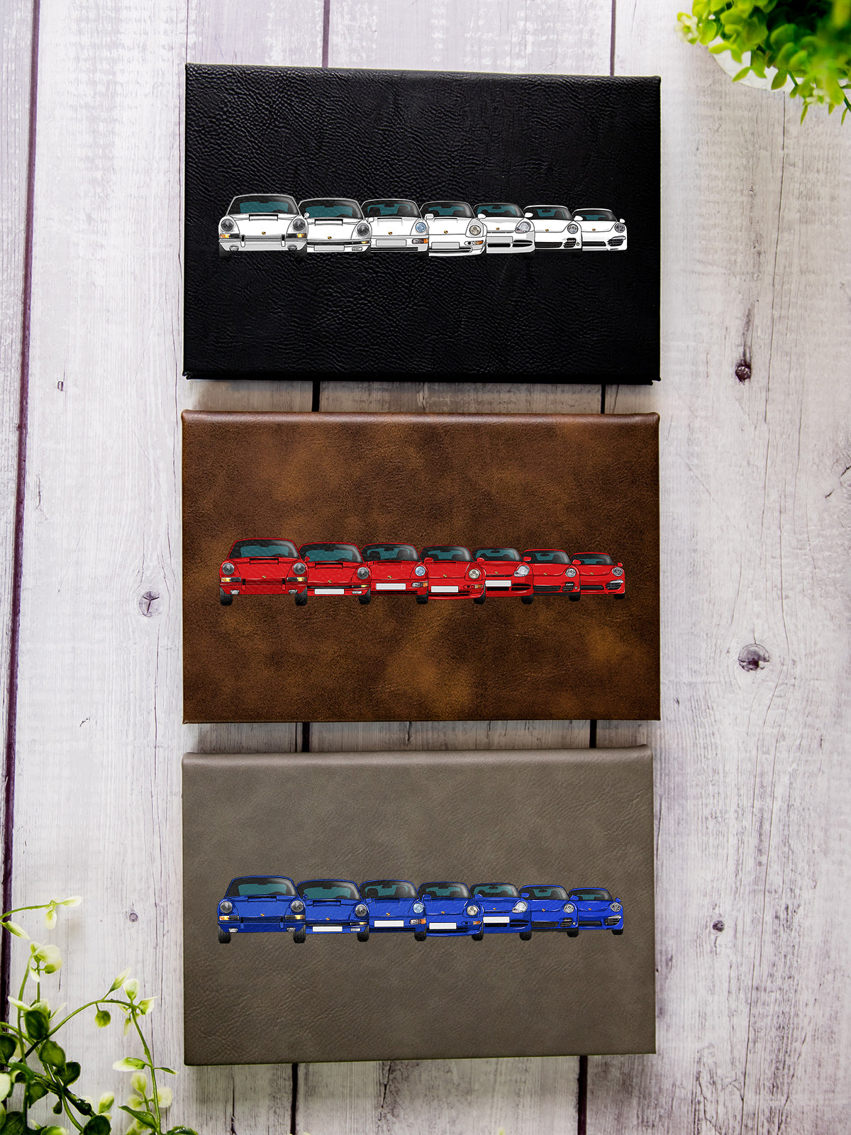 911 Evolution Art A5 Leather Journal