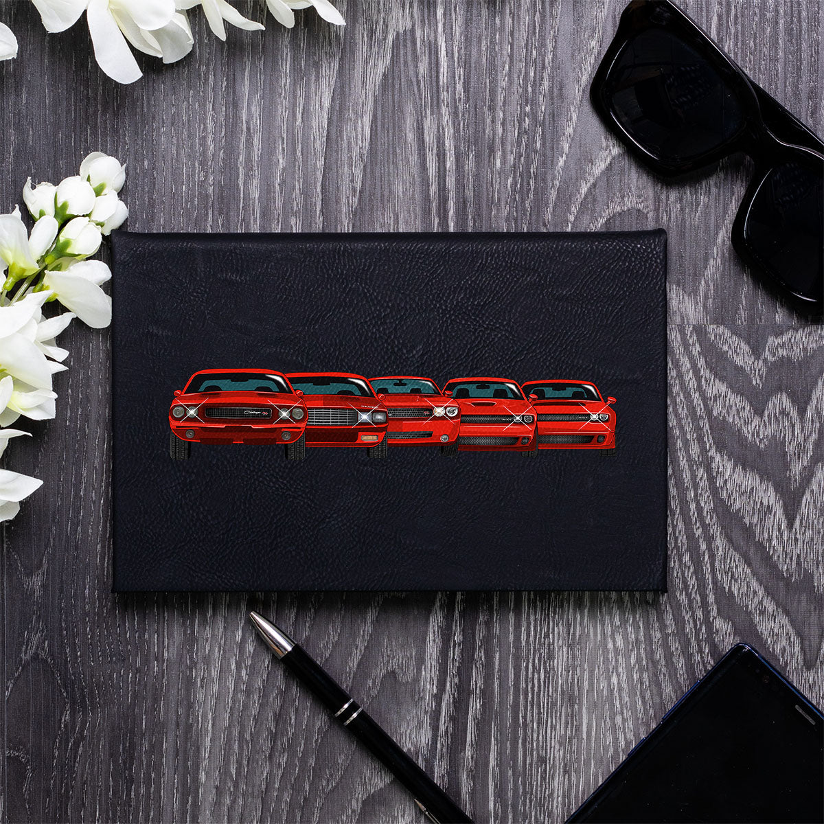 Challenger Evolution Art A5 Leather Journal
