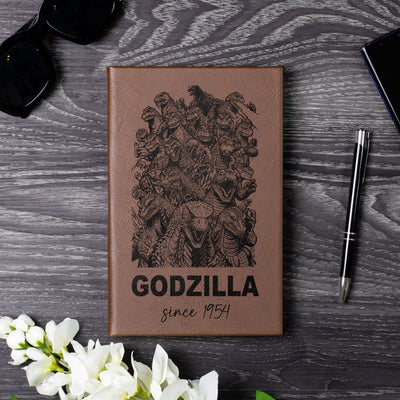 Godzilla Collection Art Journal - Laser Engraved Leather Journal v.2