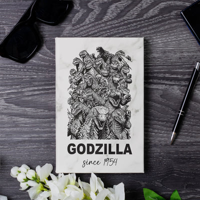 Godzilla Collection Art Journal - Laser Engraved Leather Journal v.2