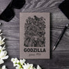 Godzilla Collection Art Journal - Laser Engraved Leather Journal v.2