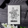 Godzilla Collection Art Journal - Laser Engraved Leather Journal v.2