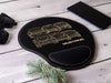 Stang Evolution Engraved Leather Mouse Pad