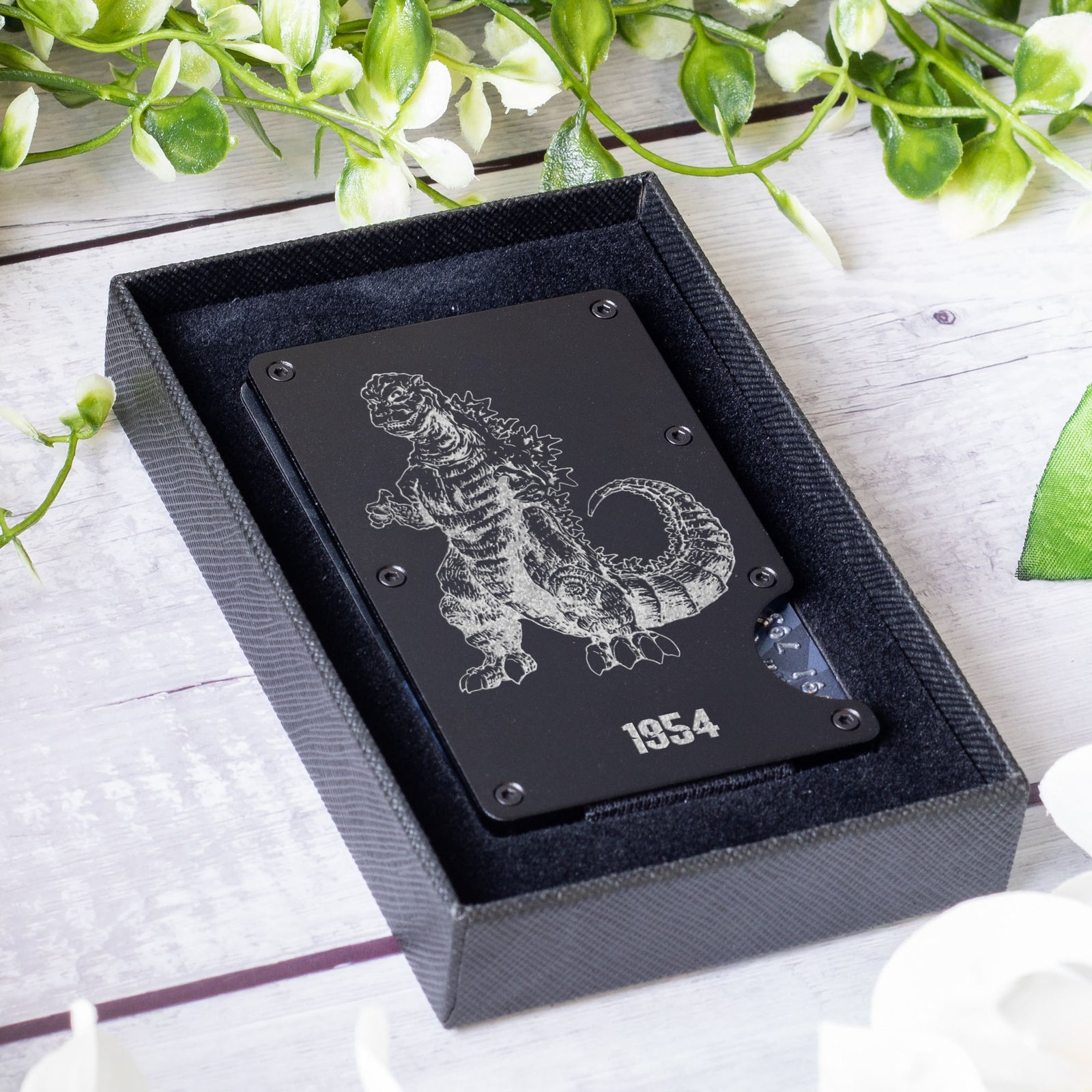 Godzilla Collection Minimalist Metal Wallet