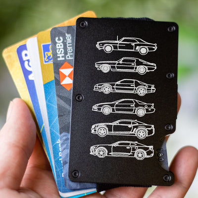 Camaro Collection Minimalist Metal Wallet