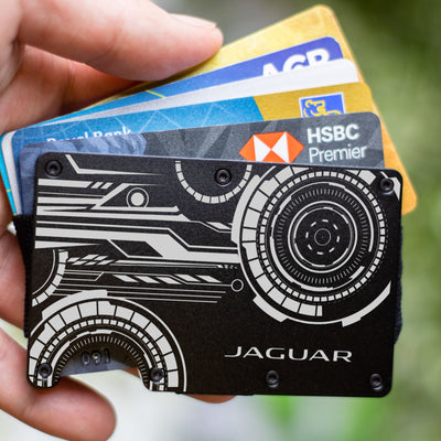 Jaguar Aluminum Compact Minimalist Wallet