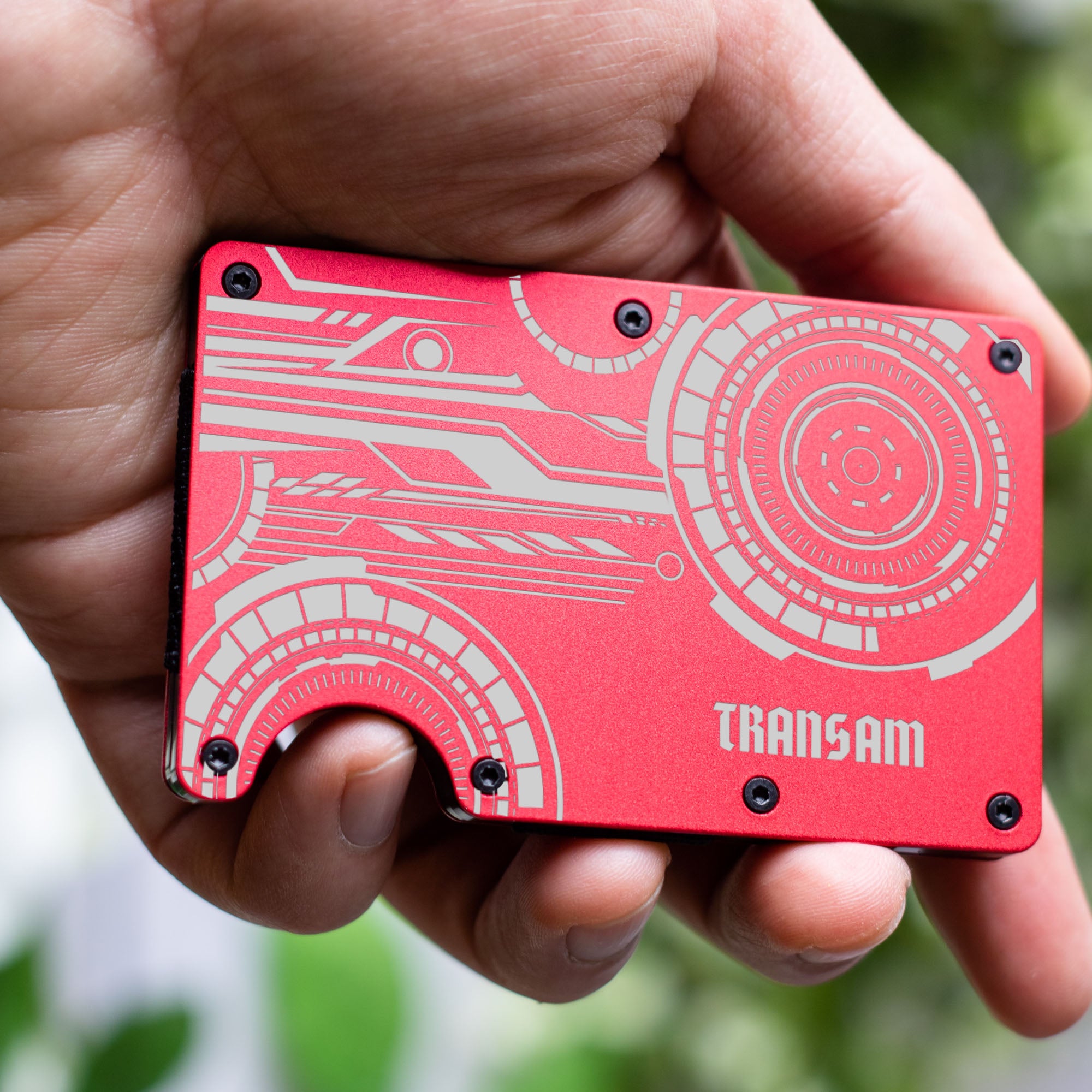 Trans Am/Firebird Aluminum Compact Minimalist Wallet
