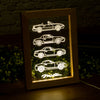 Miata Silhouette Collection Framed Led Night Light