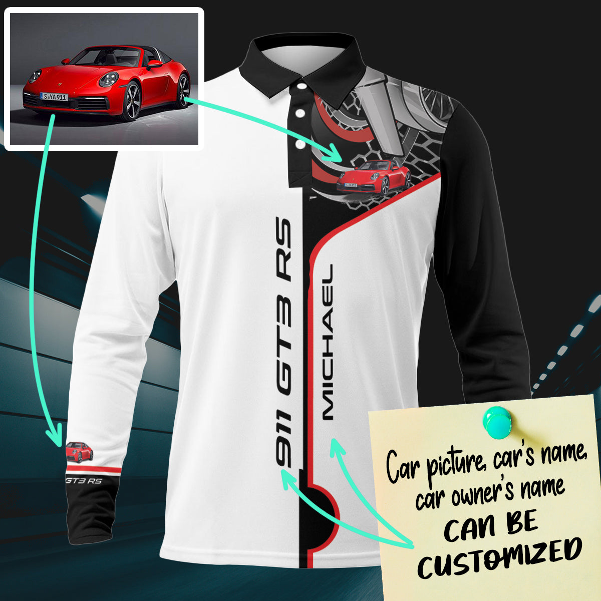 Personalized Car Enthusiasts Collection