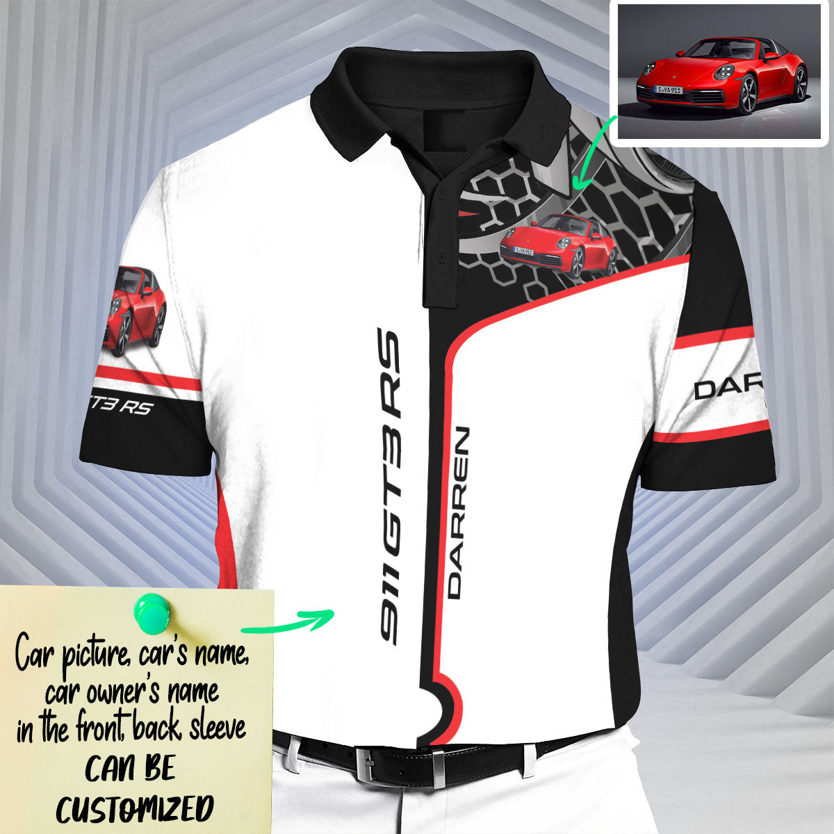 Customized Short Sleeve Polo T-Shirt - For Special Customer