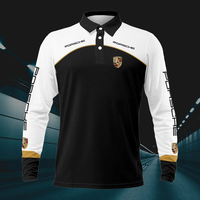 911 RCV1 Long Sleeve Polo T-Shirt