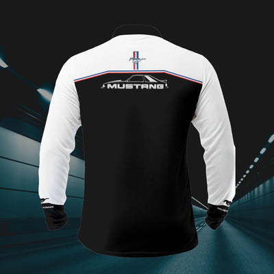 Mustang RCV1 Long Sleeve Polo T-Shirt