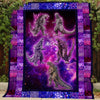 Godzilla Collection Purple Art Quilt