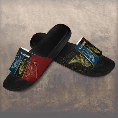 Godzilla Beach Slide Sandals