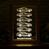 Stang Silhouette Collection Framed Led Night Light