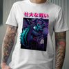 Godzilla Art T-shirt - KING OF THE MONSTER VS SAIYAN MONKEY