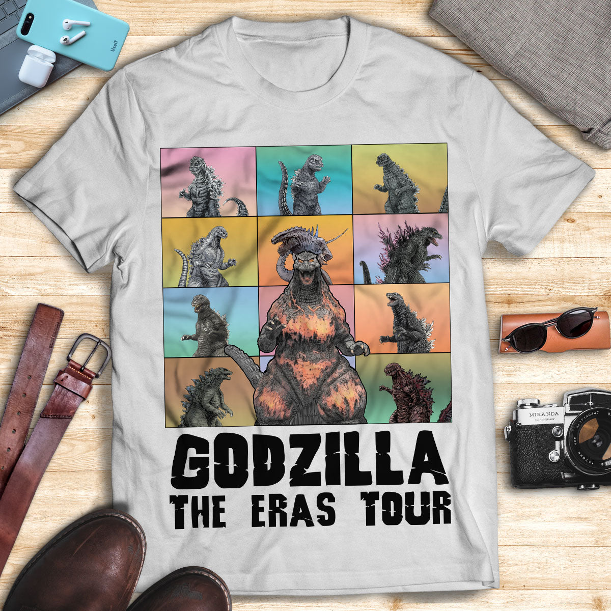 Godzilla The Eras Tour Parody T-shirt (v.3)