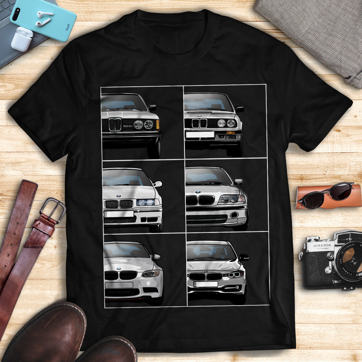 M3 Front View Collection T-shirt