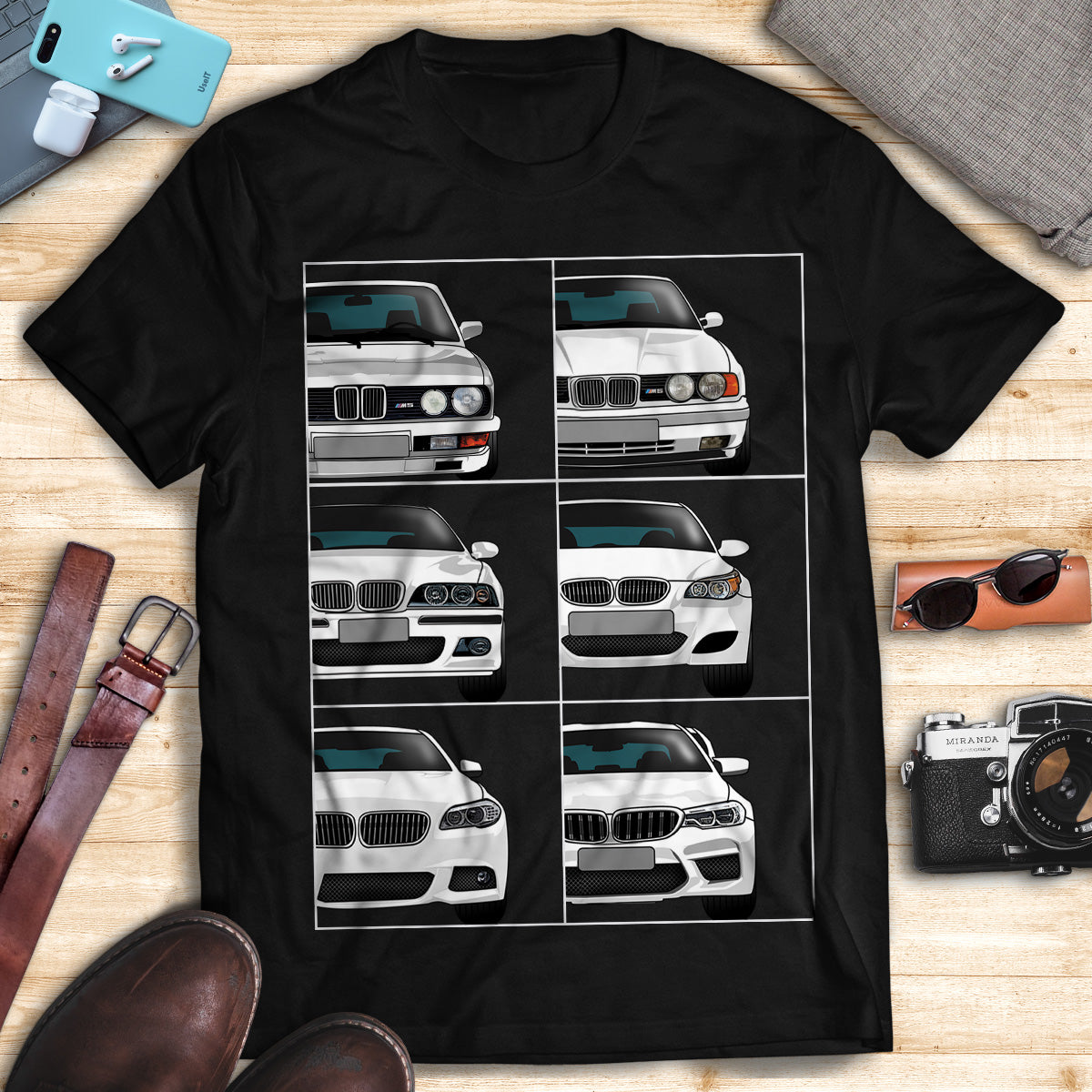 M5 Front View Collection T-shirt