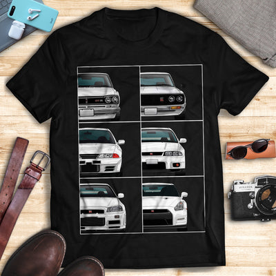 Skyline GTR Front View Collection T-shirt